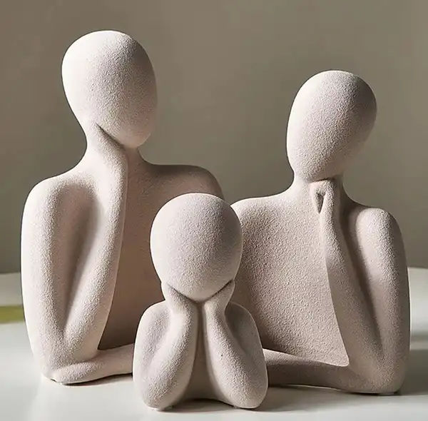 مجسمه بزرگ برای منزل + دکوراسیون مدرن و مینیمال با مجسمه بزرگ برای منزل