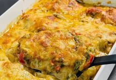 طرز تهیه مرغ و قارچ خامه ای