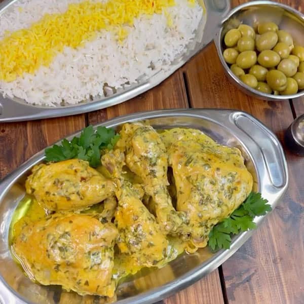 طرز تهیه مرغ ماستی, دستور پخت مرغ ماستی