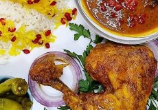 طرز تهیه مرغ زرشکی