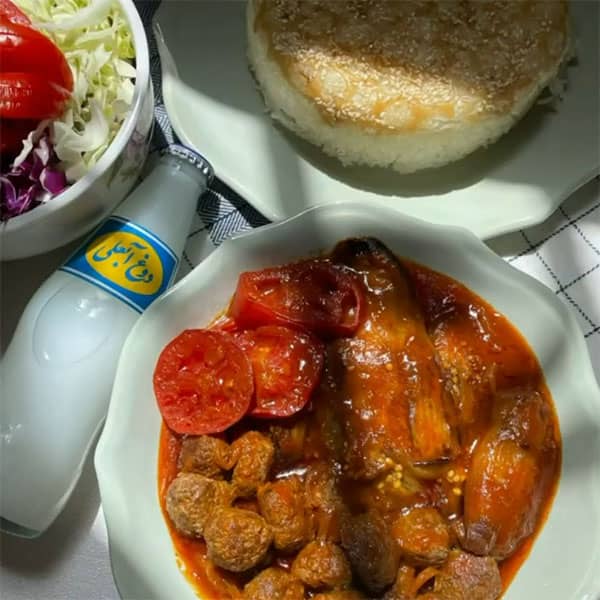 طرز تهیه مشته بادمجان