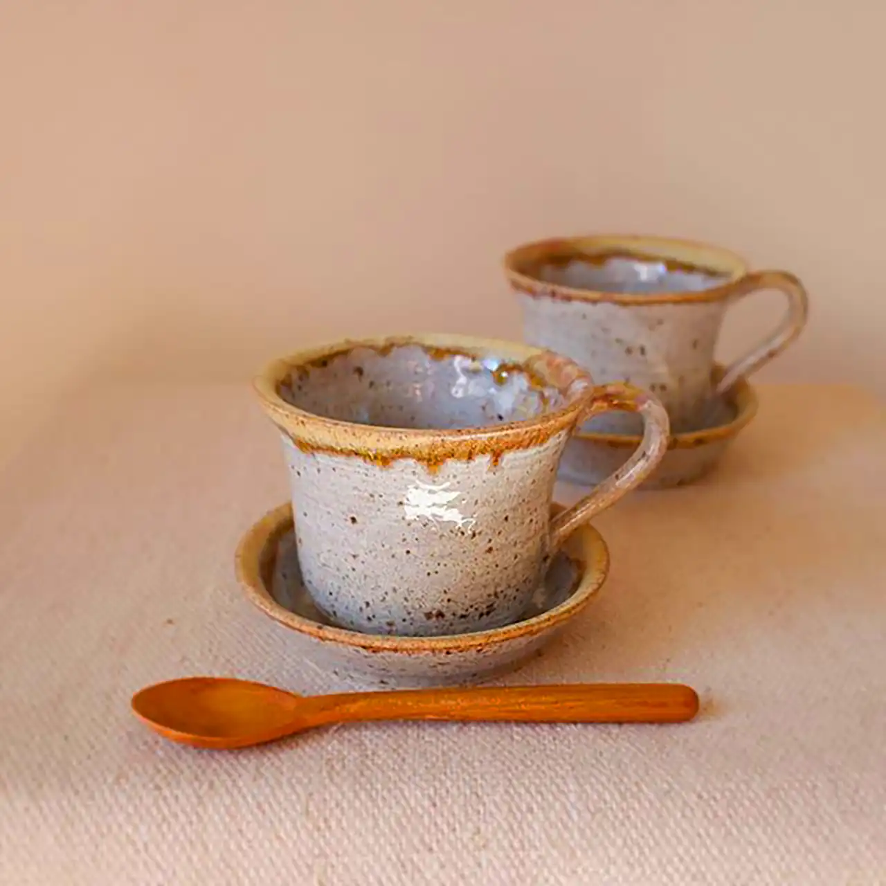 ماگ سفالی رنگ شده