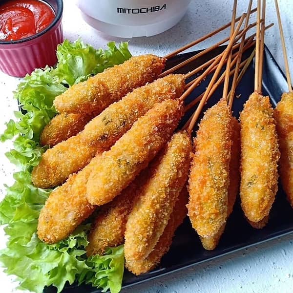 طرز تهیه ناگت مرغ سیخی