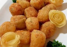 طرز تهیه ناگت سیب زمینی