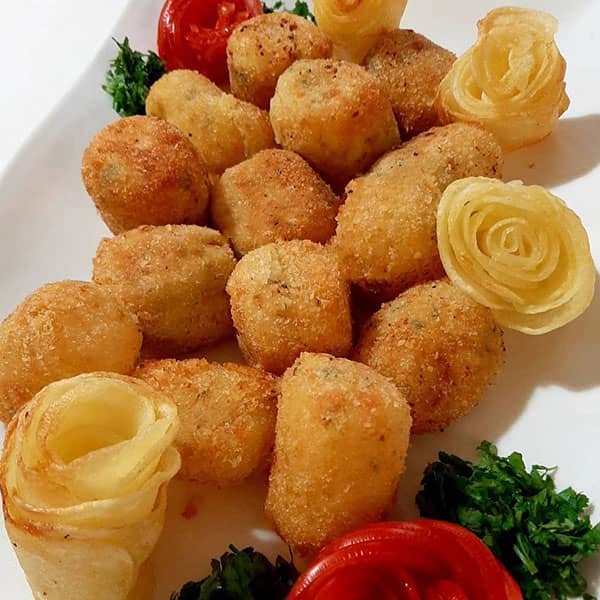 طرز تهیه ناگت سیب زمینی