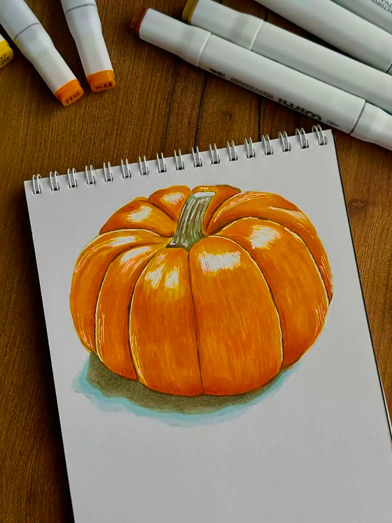 نقاشی سه بعدی با مداد رنگی