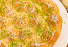 طرز تهیه نان باقلوایی