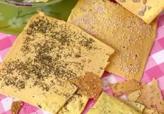 طرز تهیه نان کراکر