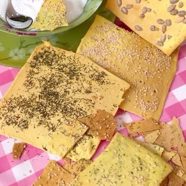 طرز تهیه نان کراکر