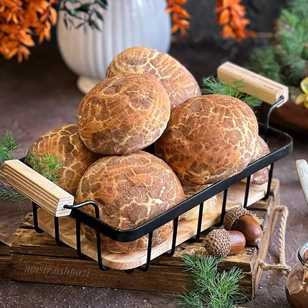 طرز تهیه نان پلنگی