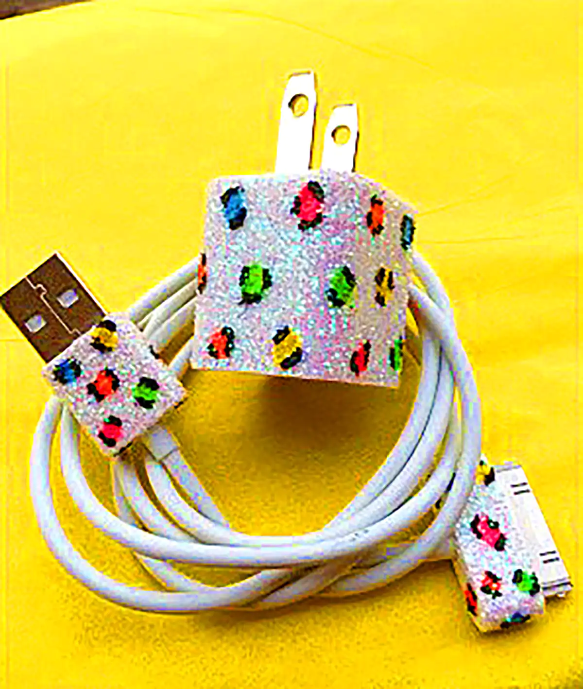 نقاشی روی شارژر