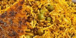 طرز تهیه نخود فرنگی پلو مجلسی با طعمی بی نظیر