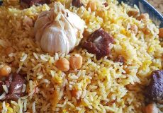 طرز تهیه نخود پلو