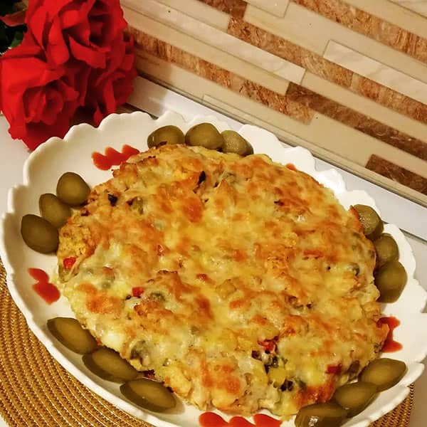 طرز تهیه املت مرغ