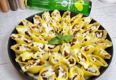 طرز تهیه پاستا جامبو شلز