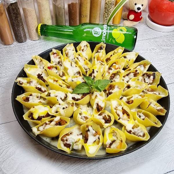 طرز تهیه پاستا جامبو شلز, طرز تهیه پاستا با جامبو شلز