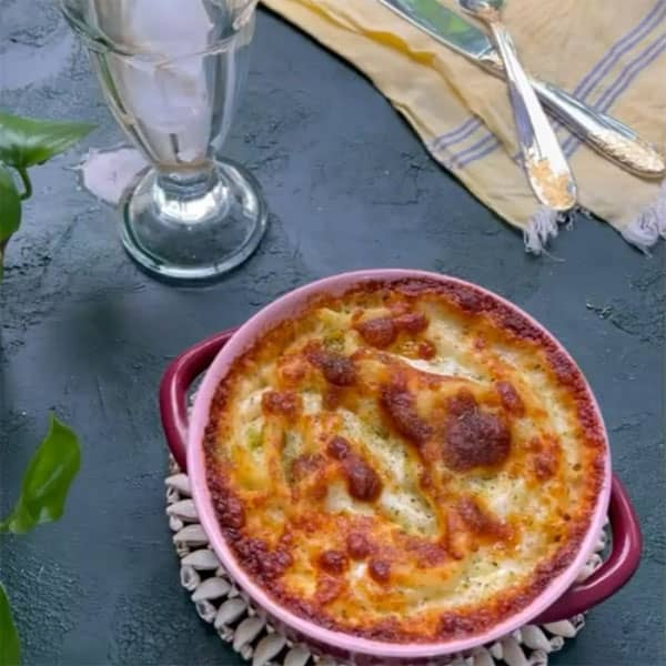 طرز تهیه پاستا پنیری