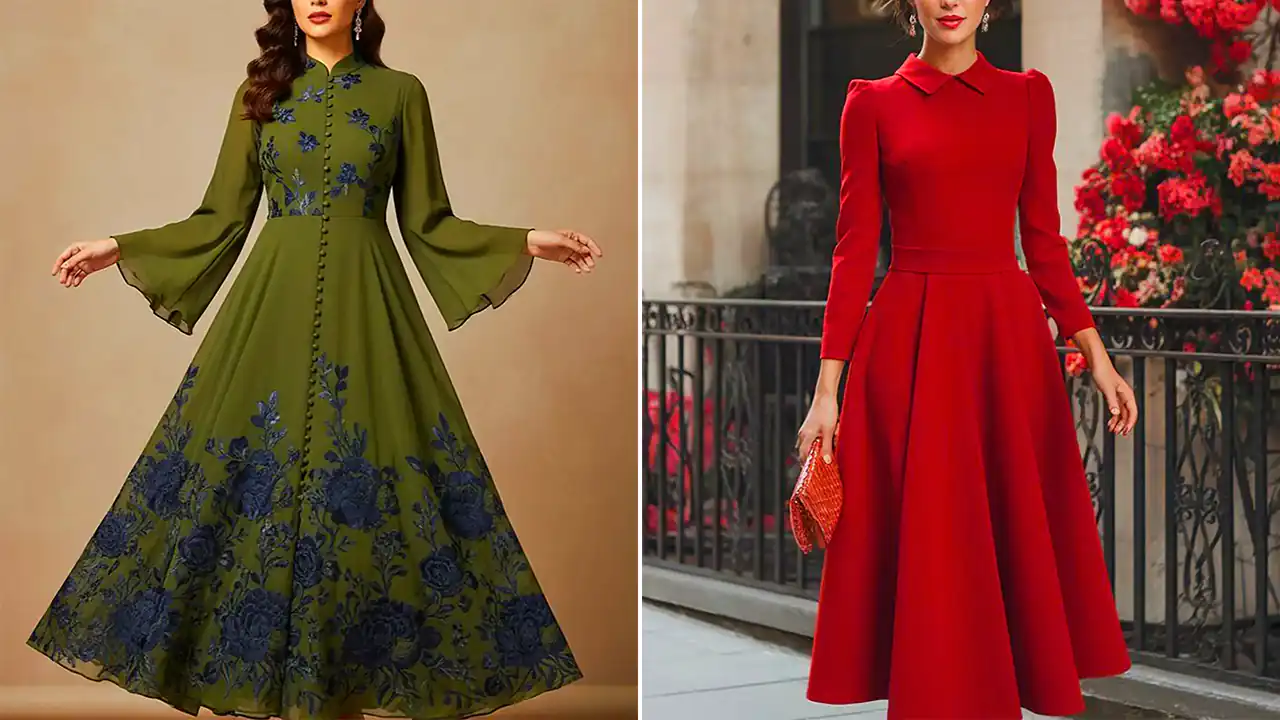 پیراهن بلند کژوال زنانه