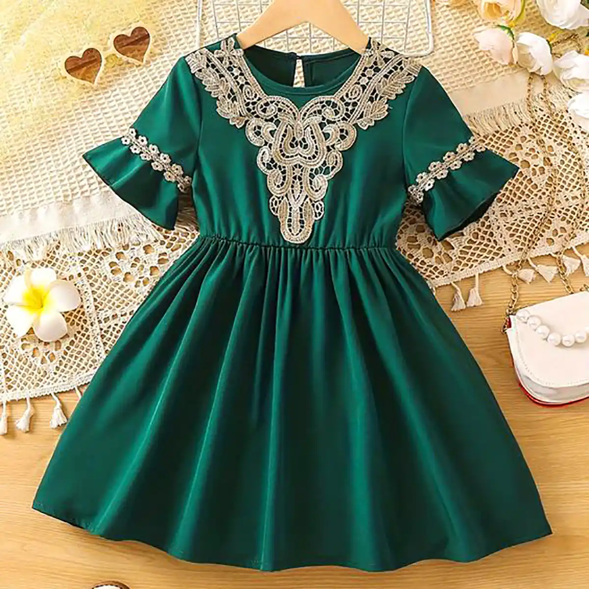 پیراهن دخترونه ساده