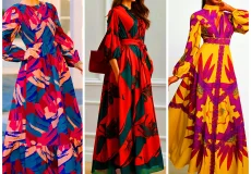پیراهن هاوایی مجلسی زنونه