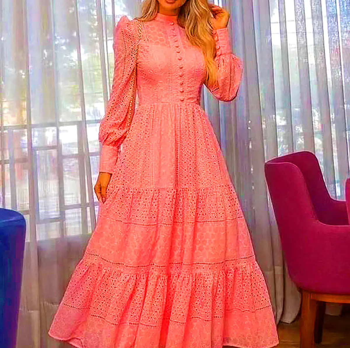 پیراهن مجلسی ساده و شیک