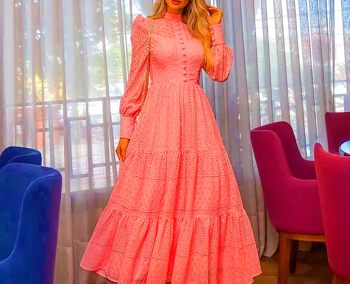 پیراهن مجلسی ساده و شیک