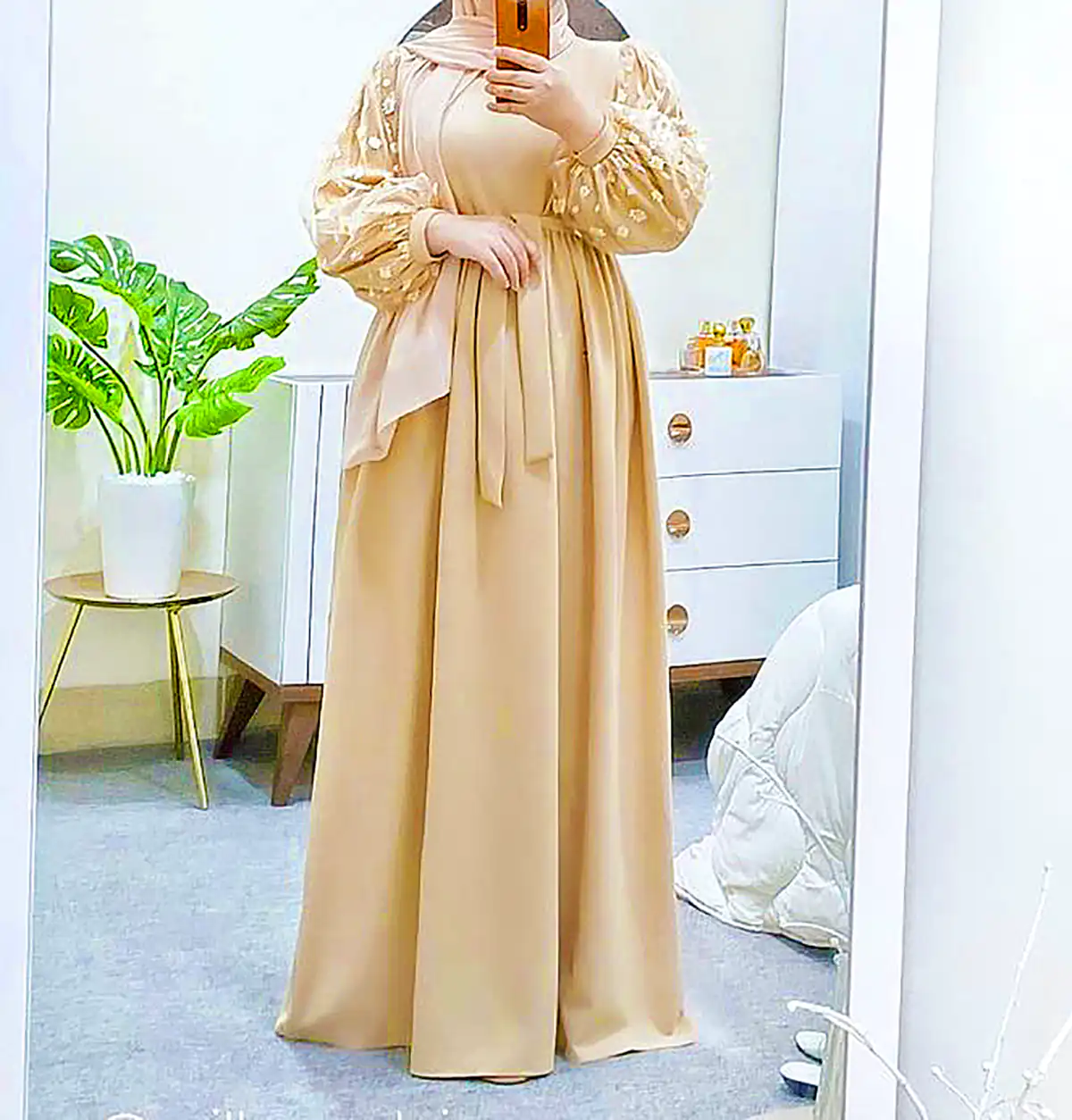پیراهن ترند رنگارنگ پائیزی