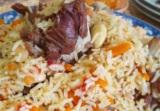 طرز تهیه پلو بخارا