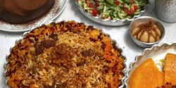 طرز تهیه پلو شاه عباسی به روش مجلسی و با طعمی بی نظیر