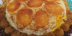 طرز تهیه رشته پلو با گوشت قلقلی و طعمی بی نظیر