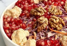 طرز تهیه سالاد انار