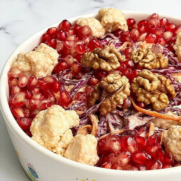 طرز تهیه سالاد انار