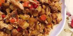 طرز تهیه سالاد گرم به روش مجلسی و با طعمی بی نظیر