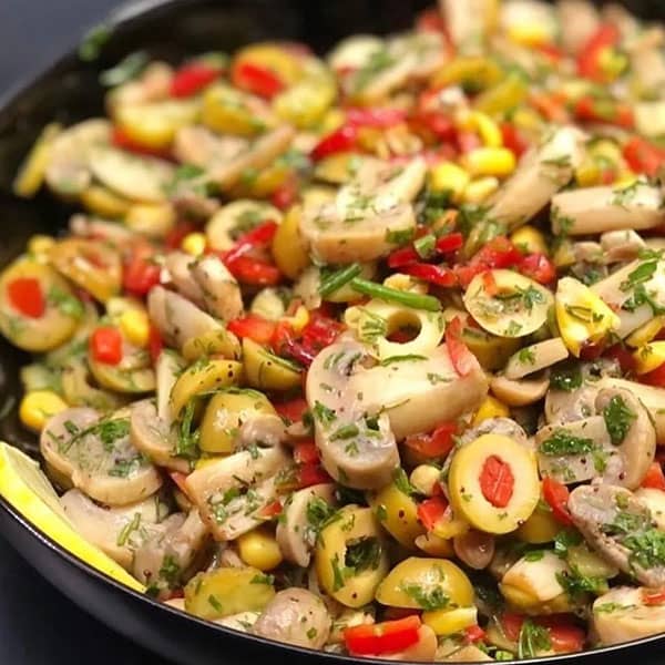 طرز تهیه سالاد قارچ و کاهو طرز تهیه سالاد قارچ رژیمی سالاد قارچ و ذرت سالاد قارچ و سبزیجات سالاد قارچ و کاهو رژیمی سالاد قارچ یونانی