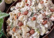 طرز تهیه سالاد لوبیا چیتی