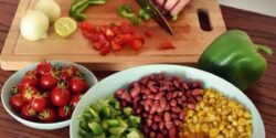 طرز تهیه سالاد لوبیا قرمز به روش مجلسی و با طعمی بی نظیر
