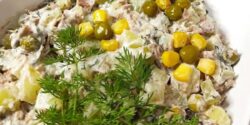 طرز تهیه سالاد تن ماهی مجلسی با طعمی بی نظیر