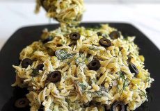 طرز تهیه سالاد ماکارونی با تن ماهی