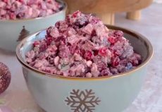 طرز تهیه سالاد لبو و انار