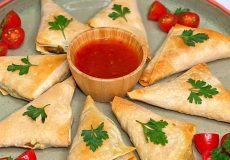 طرز تهیه سمبوسه در فر