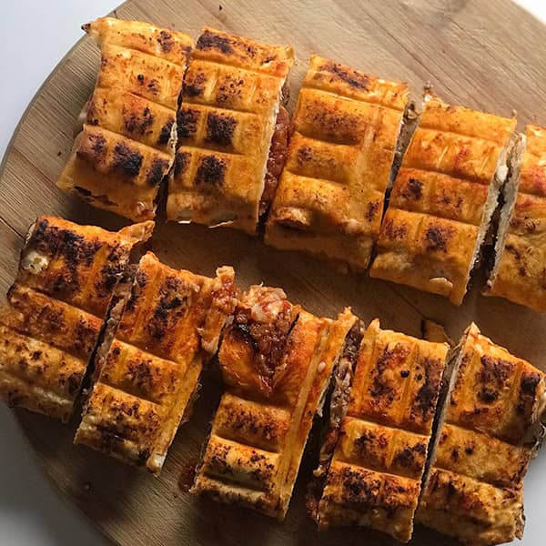 طرز تهیه ساندویچ کباب تنوری , دستور پخت ساندویچ کباب تنوری