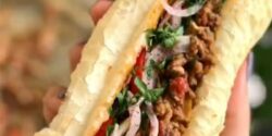 طرز تهیه ساندویچ تانتونی گوشت مجلسی با طعمی بی نظیر