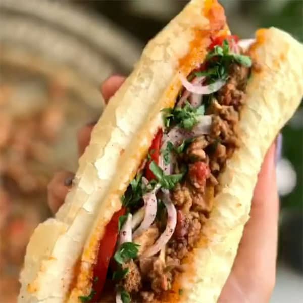طرز تهیه ساندویچ تانتونی گوشت , دستور پخت ساندویچ تانتونی گوشت ترکیه