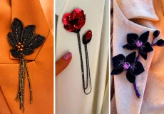 سنجاق سینه لاکچری و جذاب