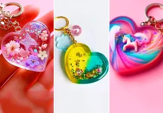 سرکلیدی فانتزی و شیشه‌ای
