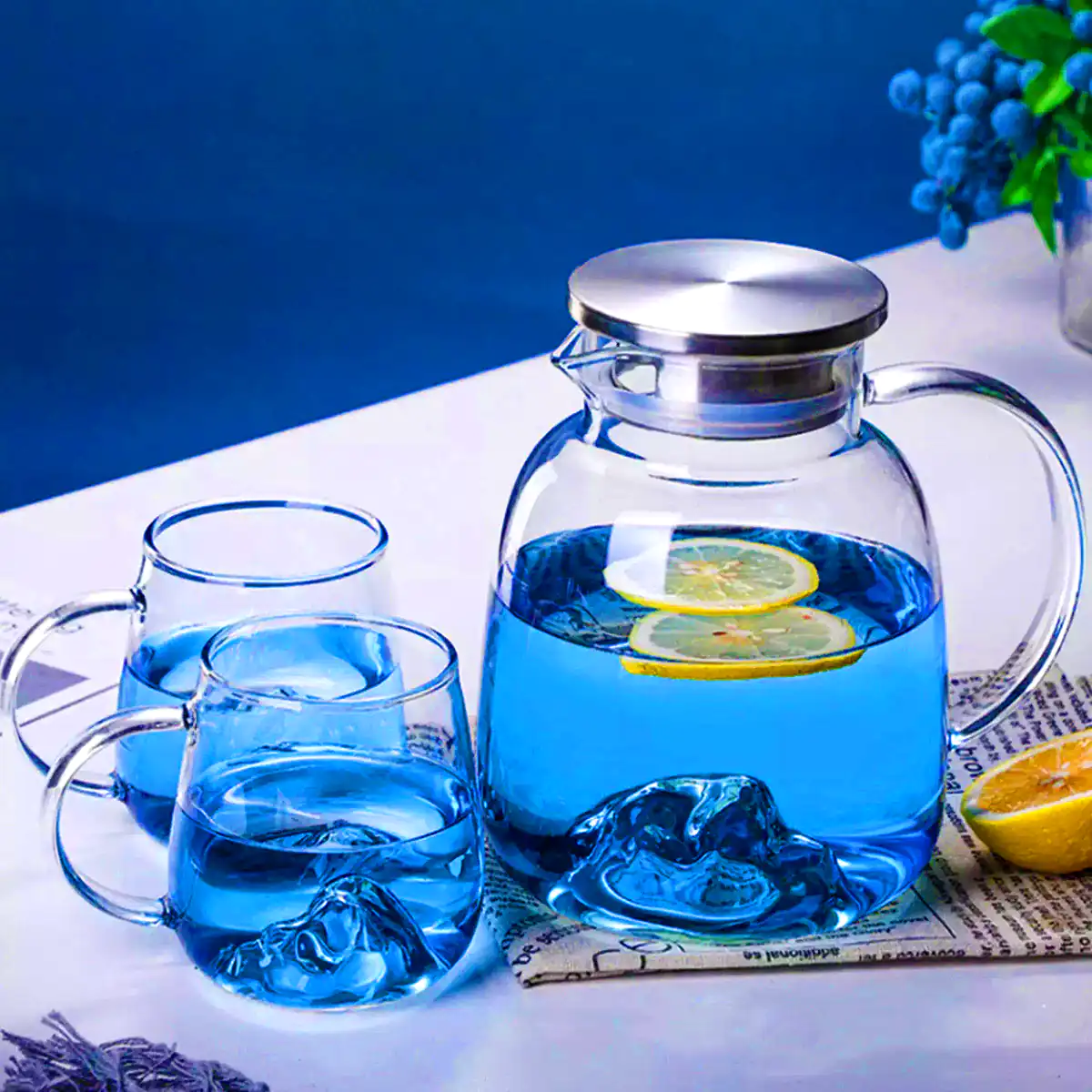 سرویس پارچ و لیوان پیرکس