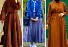 ست بیرونی تونیک و دامن