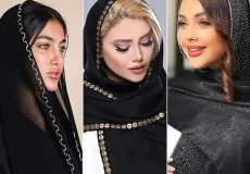 شال مشکی و ترند زنانه