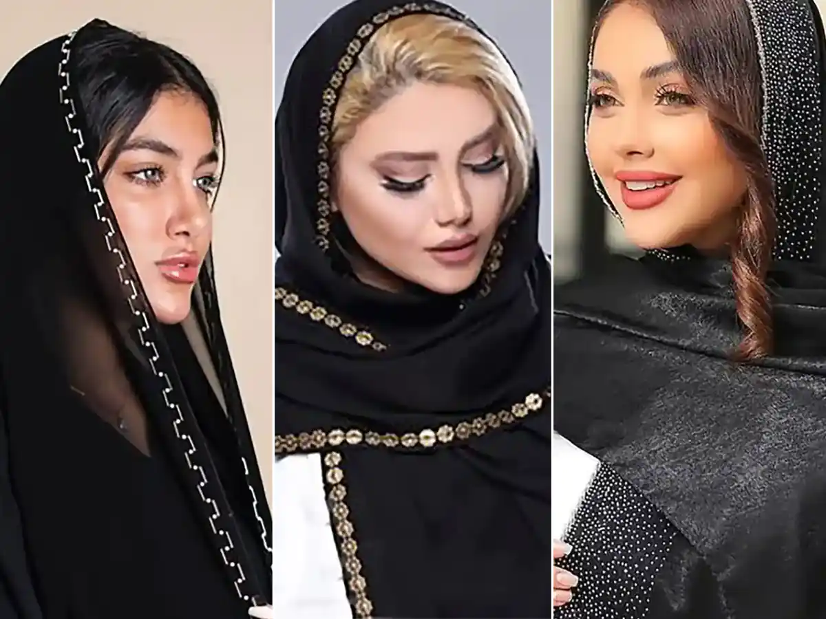 شال مشکی و ترند زنانه