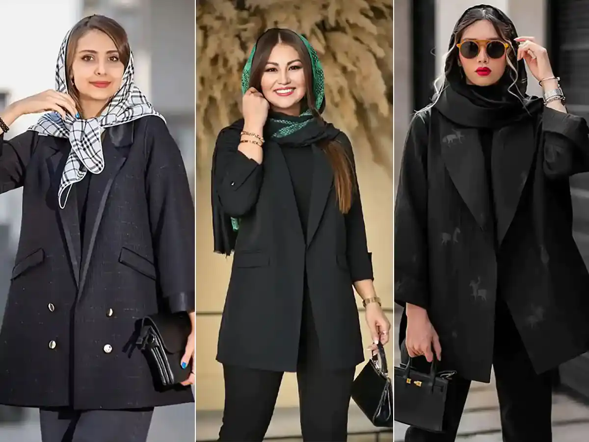 شیکترین مانتو کتی مجلسی مشکی